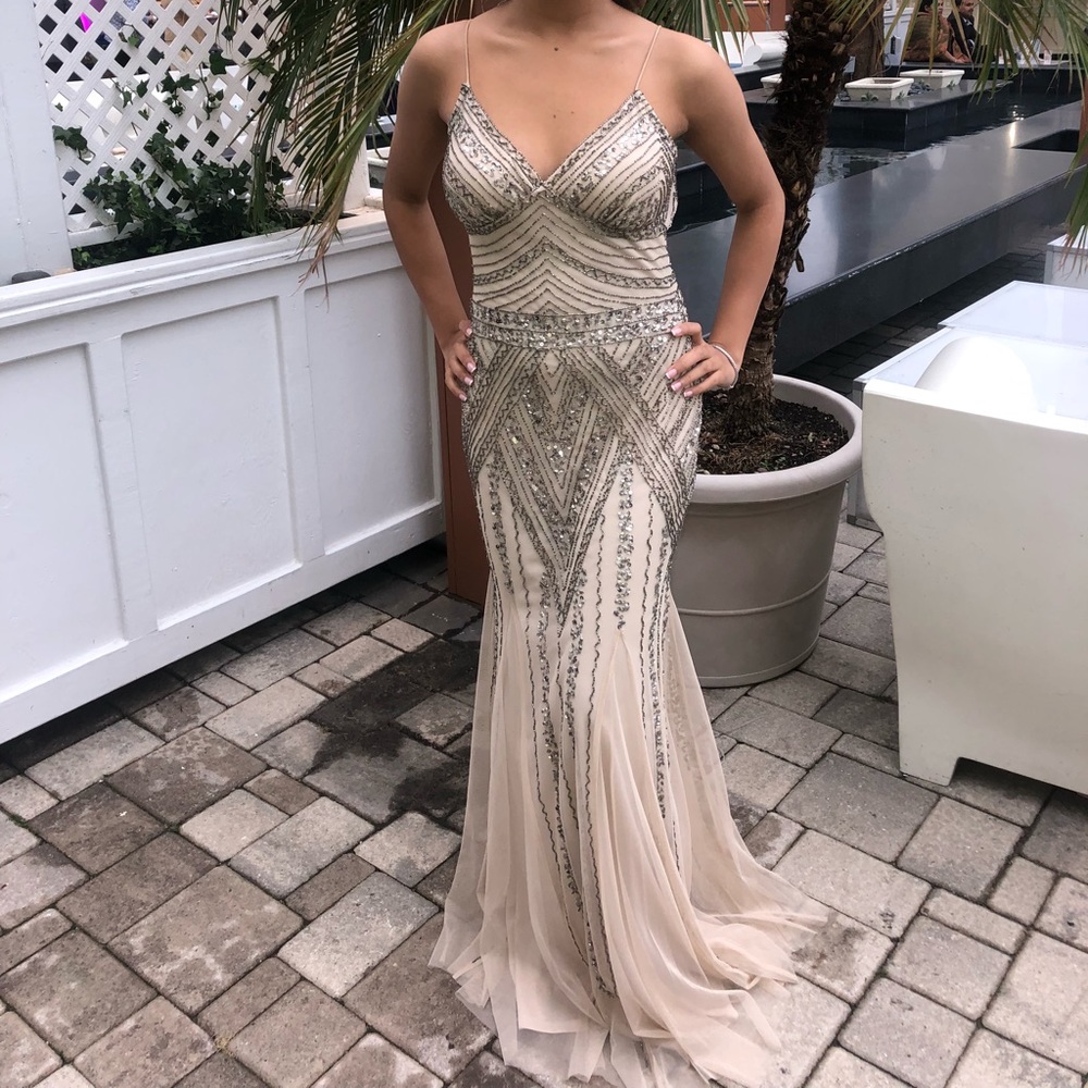 Embellished Mermaid Dress